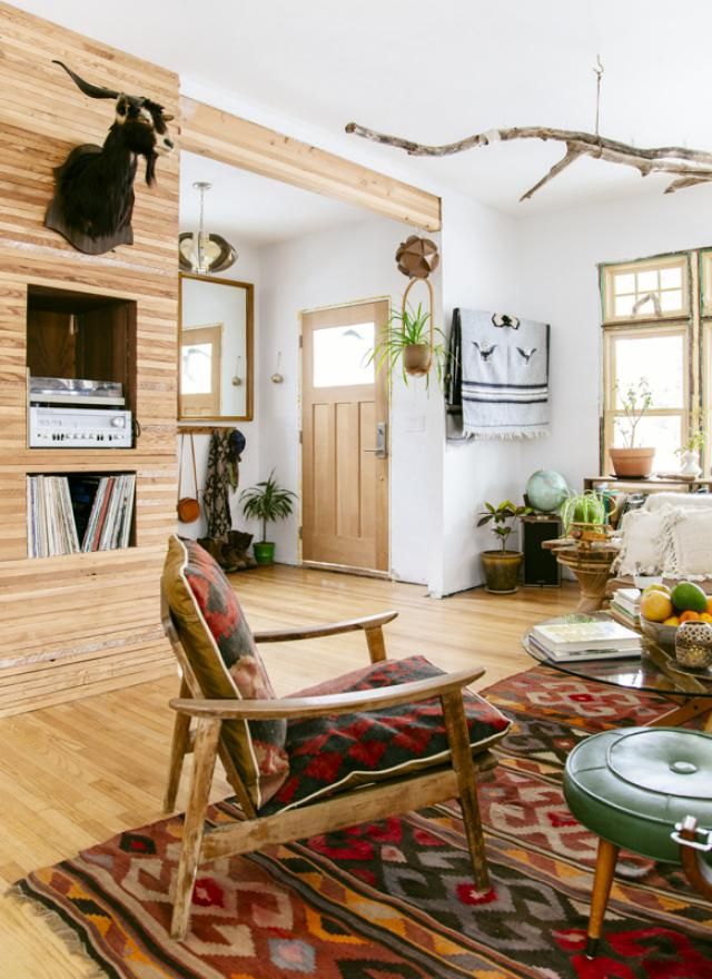 9 habitaciones súper frescas con paneles de madera